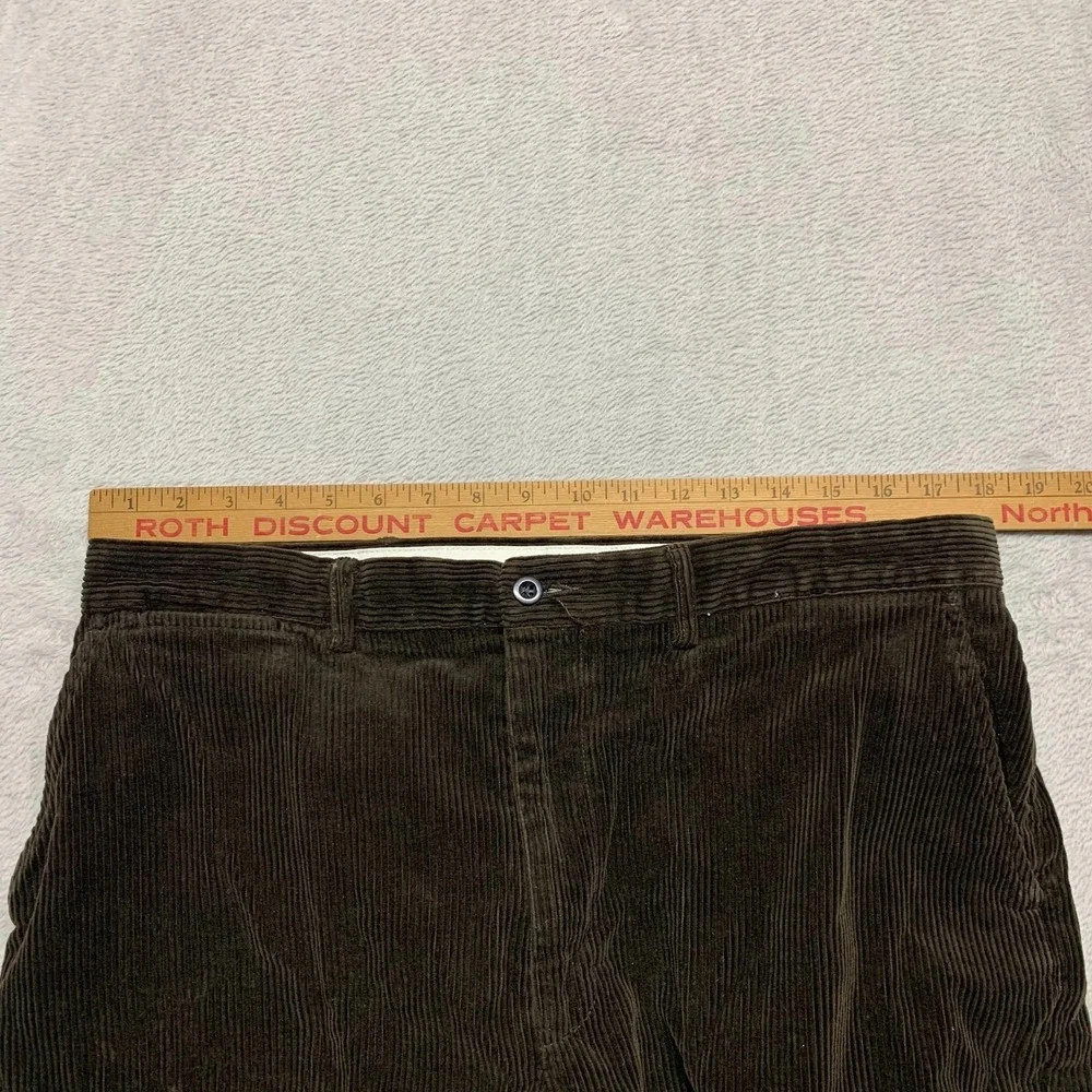Vtg 90s Polo Ralph Lauren Mens 36x29 Corduroy Pants Khaki Brown Old Money Preppy